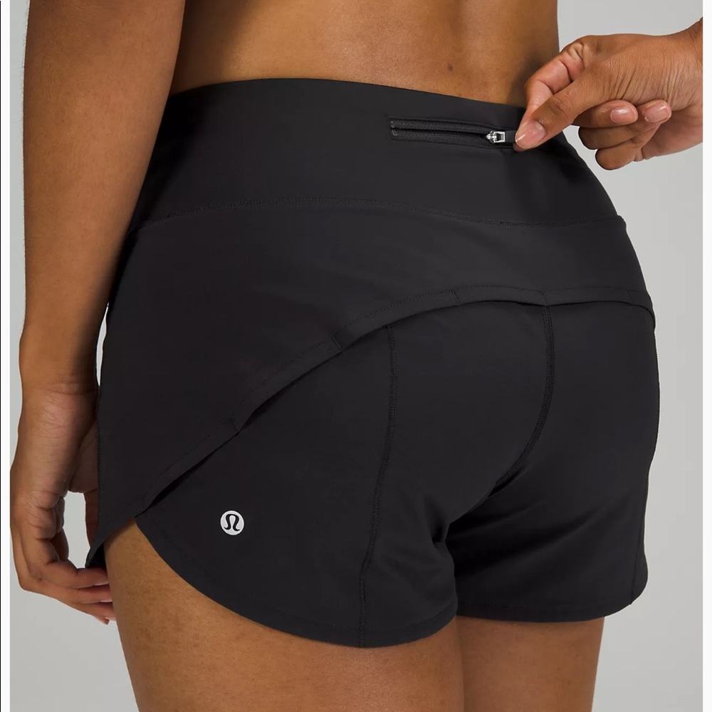 lululemon Speed Up Mid Rise Lined Short Size 6